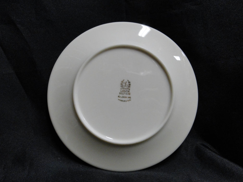 Lenox Solitaire, Ivory w/ Platinum Trim: Bread Plate (s), 6 3/8"