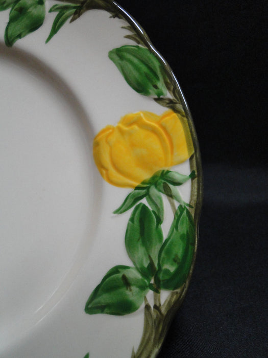 Franciscan Meadow Rose, Yellow, USA: Salad Plate, 8", Chip