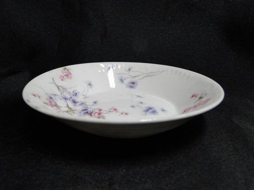 Haviland (Limoges) Schleiger 309, Pink & Blue Flowers: Fruit Bowl 4 7/8" As Is