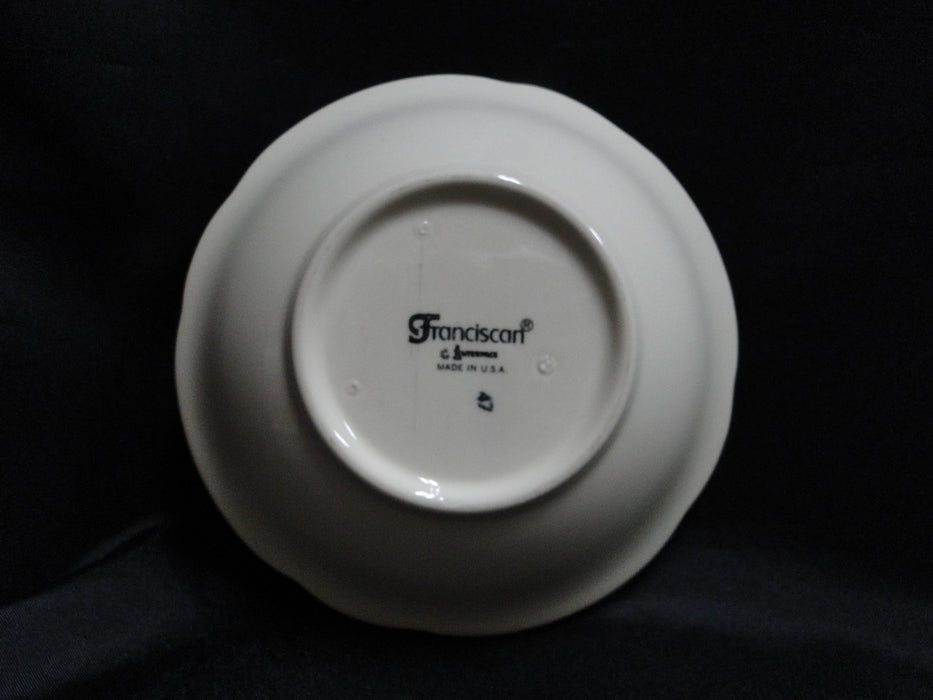 Franciscan Meadow Rose, Yellow, USA: Coupe Cereal Bowl, 6", Crazing