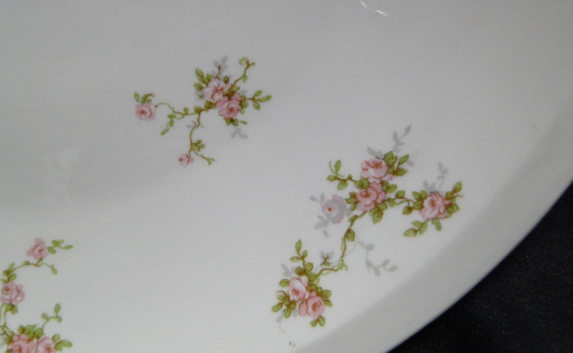 Haviland (Limoges) Pink Spray, Pink Roses: Round Platter, 12 5/8", As Is