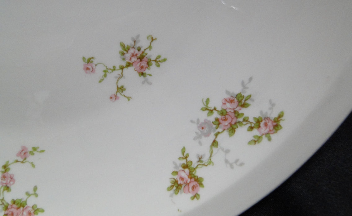 Haviland (Limoges) Pink Spray, Pink Roses: Round Platter, 12 5/8", As Is