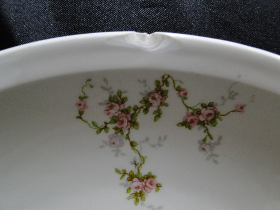 Haviland (Limoges) Pink Spray, Pink Roses: Round Platter, 12 5/8", As Is