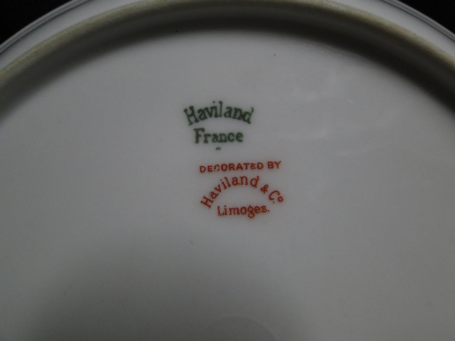 Haviland (Limoges) Schleiger 103-1, Foliage & Berries: Coupe Soup Bowl, 7 1/2"