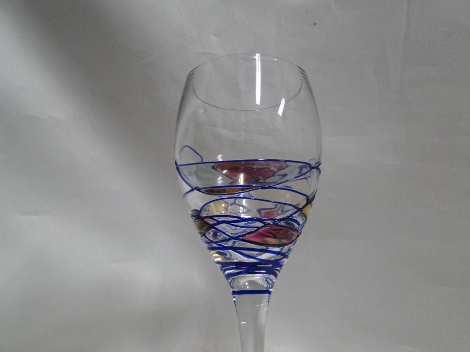 Monarch La Fleur, Mosaic Design: Rhine Wine Glass (es), 8" Tall