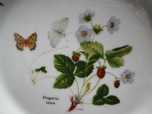 Louis Lourioux Vesca, Strawberries: Au Gratin, Round w/ Green Trim, 8 1/4"