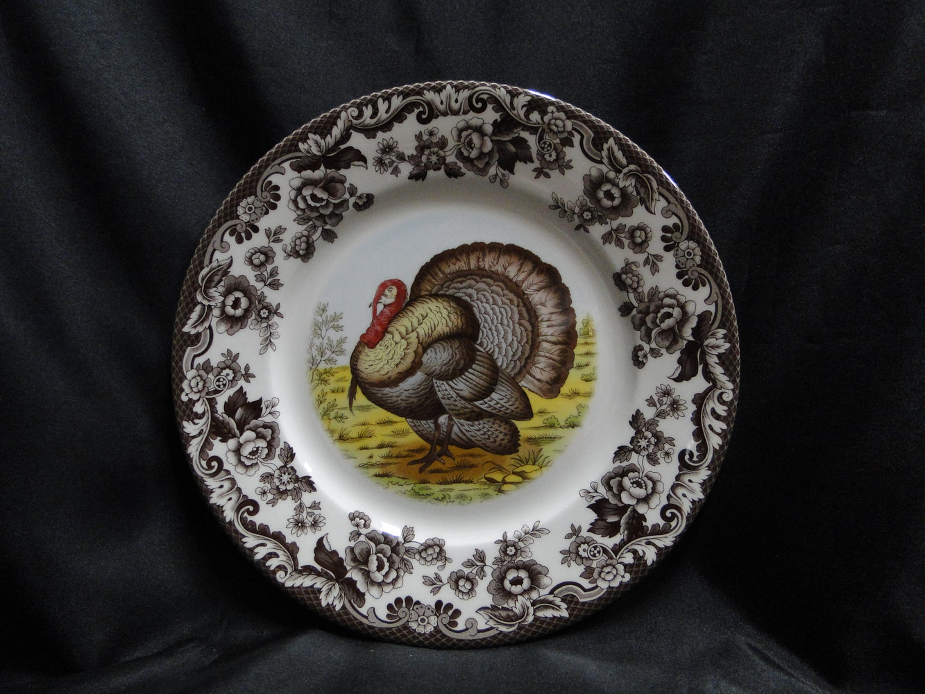 Spode woodland turkey dinner plate clearance