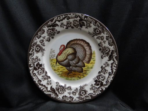 Spode Woodland Turkey Game Bird, England: NEW Luncheon Plate (s), 9 1/4", Box