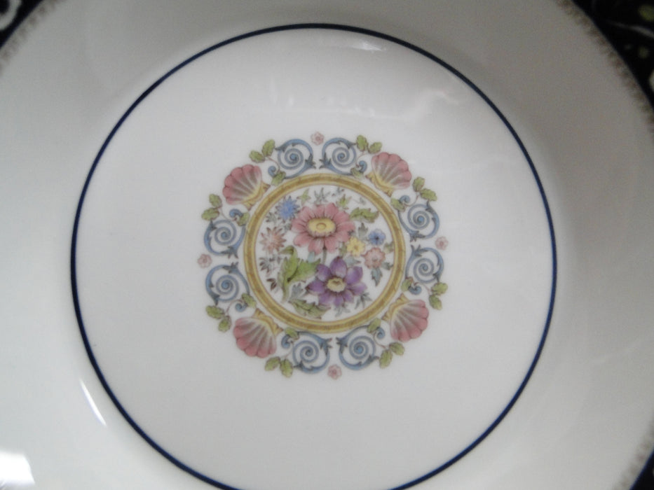 Wedgwood Runnymede Blue, Pink Shells: Fruit Bowl (s), 5 1/8", Vase Bkstmp