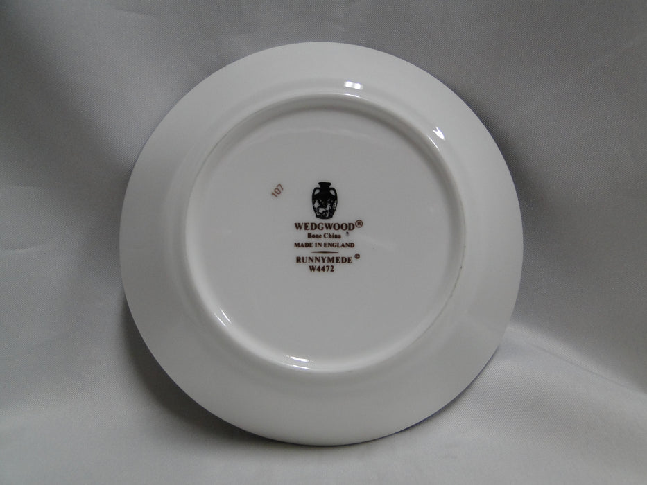 Wedgwood Runnymede Blue, Pink Shells: Fruit Bowl (s), 5 1/8", Vase Bkstmp
