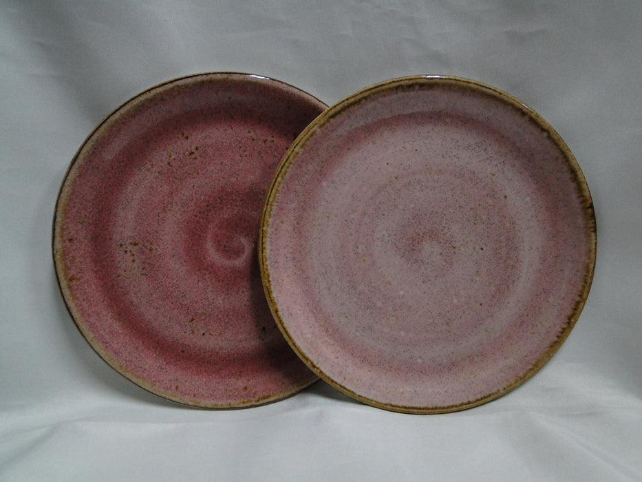 Steelite Craft, England: NEW Raspberry (Pink) Coupe Bread Plate (s), 6"