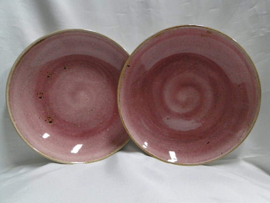 Steelite Craft, England: NEW Raspberry (Pink) Coupe Bowl (s), 8 1/2" x 1 1/2"