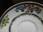 Minton B898, Blue Bands, Florals, Smooth: Cup & Saucer Set (s), 1 7/8"