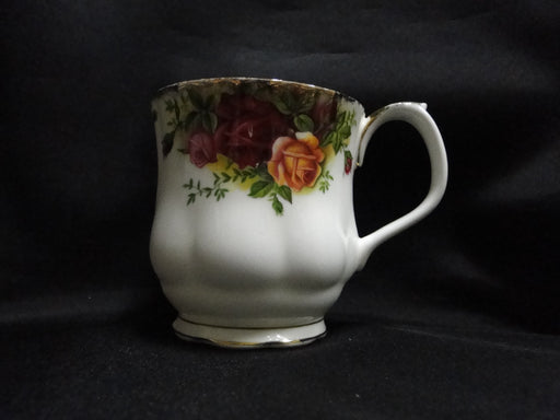 Royal Albert Old Country Roses, England: Mug (s), Footed & Scalloped, 3 1/4"