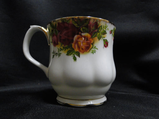 Royal Albert Old Country Roses, England: Mug (s), Footed & Scalloped, 3 1/4"