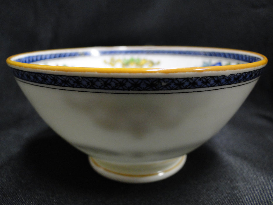 Minton B898, Blue Bands, Florals, Smooth: Cup & Saucer Set (s), 1 7/8"