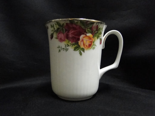 Royal Albert Old Country Roses, England: Mug (s), Flat & Ribbed, 4" Tall