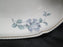 Royal Tettau Damask Rose, Blue / Green Roses: Oval Relish Dish, 9 5/8" x 5 3/4"