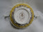 Royal Worcester Willoughby, Florals, Yellow: Cream Soup Bowl, Crazing