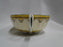 Royal Worcester Willoughby, Florals, Yellow: Cream Soup Bowl, Crazing