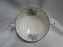 Royal Worcester Willoughby, Florals, Yellow: Cream Soup Bowl, Crazing