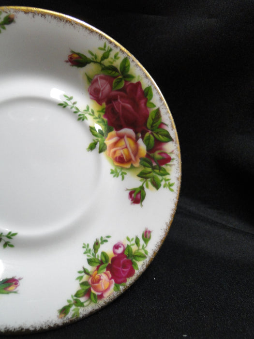 Royal Albert Old Country Roses, England: 5 1/8" Demitasse Saucer Only