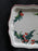Villeroy & Boch Holly, Green, Red Berries: Sandwich / Serving Tray, 13 3/4" x 7"