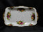 Royal Albert Old Country Roses, England: Sandwich Tray, 11 5/8" x 6 7/8"