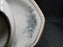 Royal Tettau Damask Rose, Blue / Green Roses: Gravy Boat w/ Attached Underplate