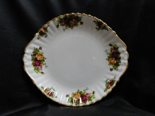 Royal Albert Old Country Roses, England: Round Handled Cake Plate, 10 3/4"