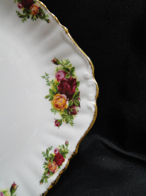 Royal Albert Old Country Roses, England: Round Handled Cake Plate, 10 3/4"