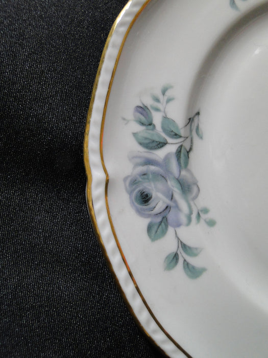 Royal Tettau Damask Rose, Blue / Green Roses: Bread Plate (s), 6 1/4"