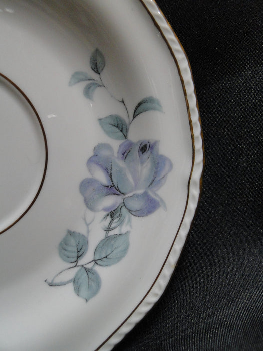 Royal Tettau Damask Rose, Blue / Green Roses: 5 3/4" Saucer (s) Only - No Cup