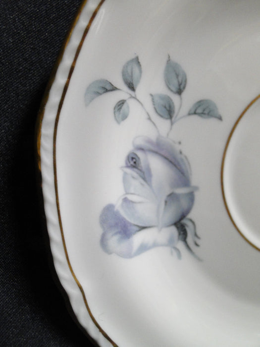Royal Tettau Damask Rose, Blue / Green Roses: 5 3/4" Saucer (s) Only - No Cup