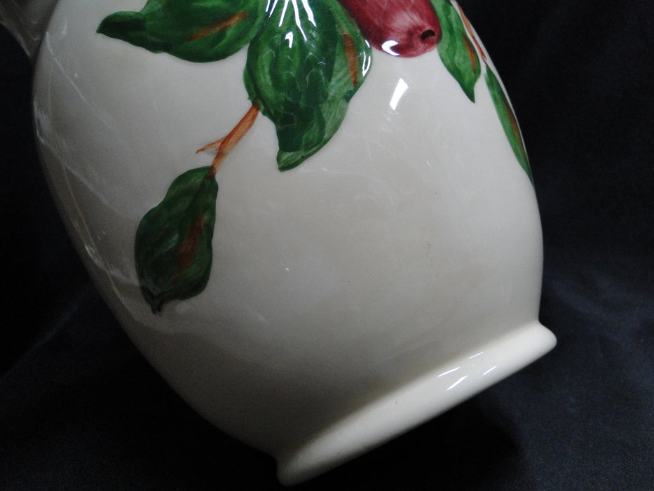 Franciscan Apple, USA: Water Pitcher, 9 1/2" Tall, 64 oz, As Is