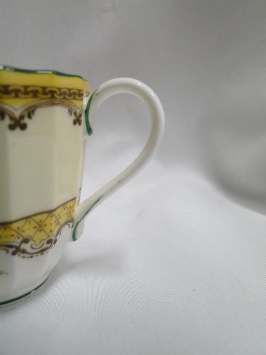 Royal Worcester Willoughby, Florals, Yellow: Footed Demitasse Cup & Saucer