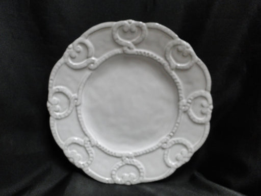 Arte Italica Bella Bianca Antique Lace: NEW Salad Plate (s), 9"