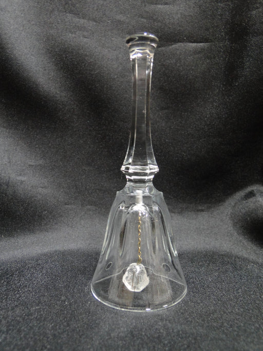 Clear Glass Bell & Bead Clapper, 4 3/4" Tall -- MG#206