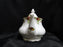 Royal Albert Old Country Roses, England: Teapot & Lid, 7 1/2" Tall, Flat Opening