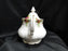 Royal Albert Old Country Roses, England: Teapot & Lid, 7 1/2" Tall, Flat Opening