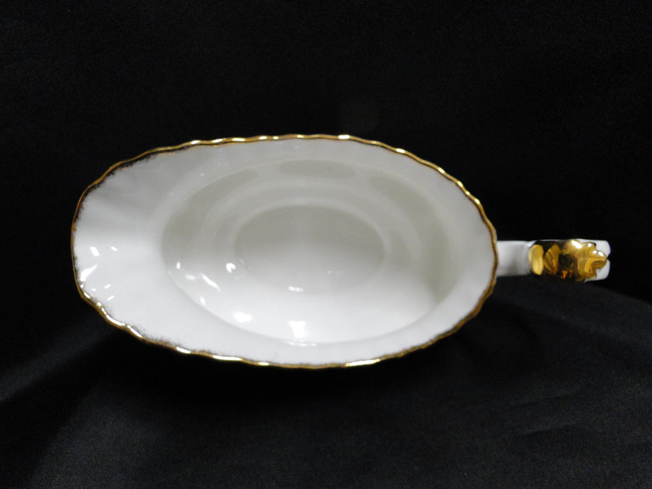 Royal Albert Old Country Roses, England: Gravy Boat & Separate Underplate