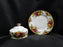 Royal Albert Old Country Roses, England: Round Covered Butter Dish & Lid