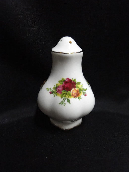 Royal Albert Old Country Roses, England: Salt OR Pepper Shaker, 5 Holes, 3 1/8"