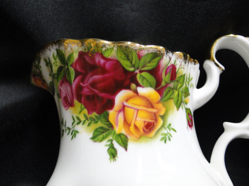 Royal Albert Old Country Roses, England: Creamer / Cream Pitcher, 4 1/4" Tall