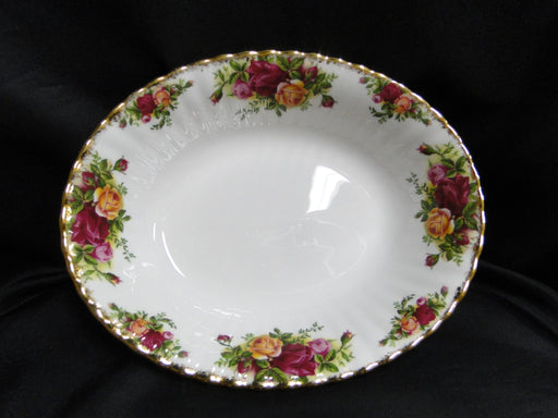 Royal Albert Old Country Roses, England: Oval Serving Bowl, 9 1/8"