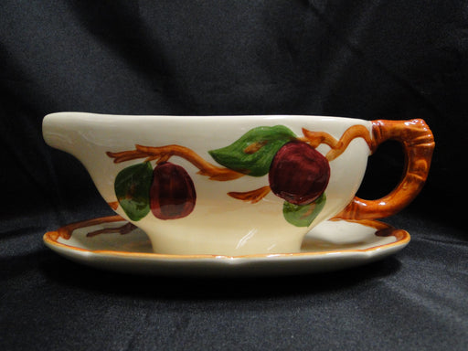 Franciscan Apple, USA: Gravy Boat w/ Attached Underplate, As Is
