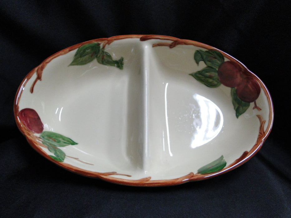 Franciscan Apple, USA: Divided Serving Bowl (s), 10 7/8" x 7"