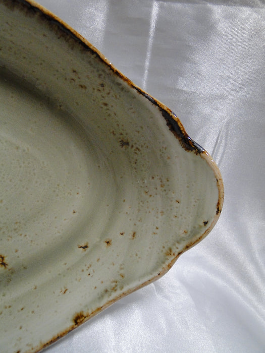 Steelite Craft, England: NEW Green Earred Baker / Serving Bowl (s), 13 1/4"