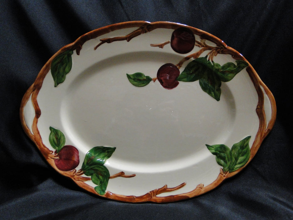 Franciscan Apple, USA: Oval Serving Platter, 14" x 10", As Is