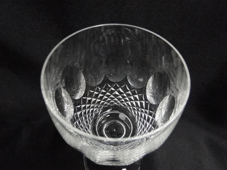 Waterford Crystal Colleen, Tall Stem, Thumbprints: Water Goblet (s), 7"